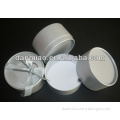 Glim silver artpaper small round packaging box